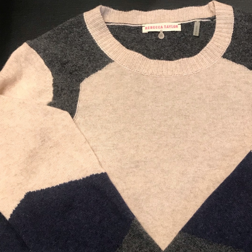 Rebecca Taylor Multi-colored Sweater EUC